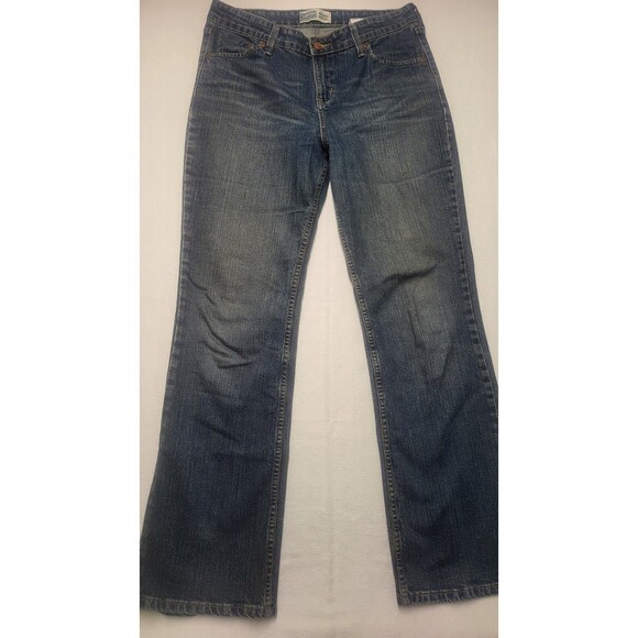 Levi Mid Rise Bootcut Womens Jeans Sz 12L - Picture 1 of 7